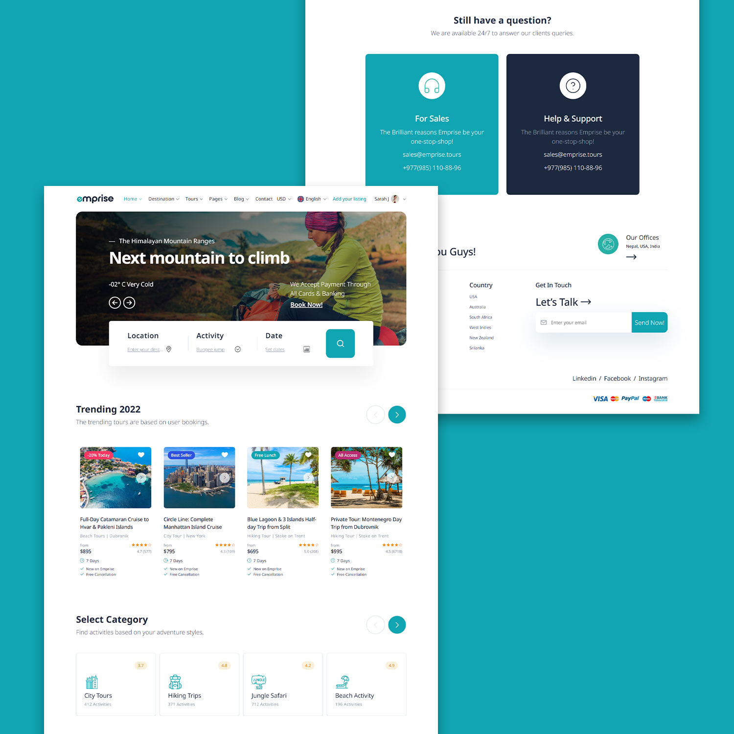 A fujifilm instant camera on a dark electric blue background.